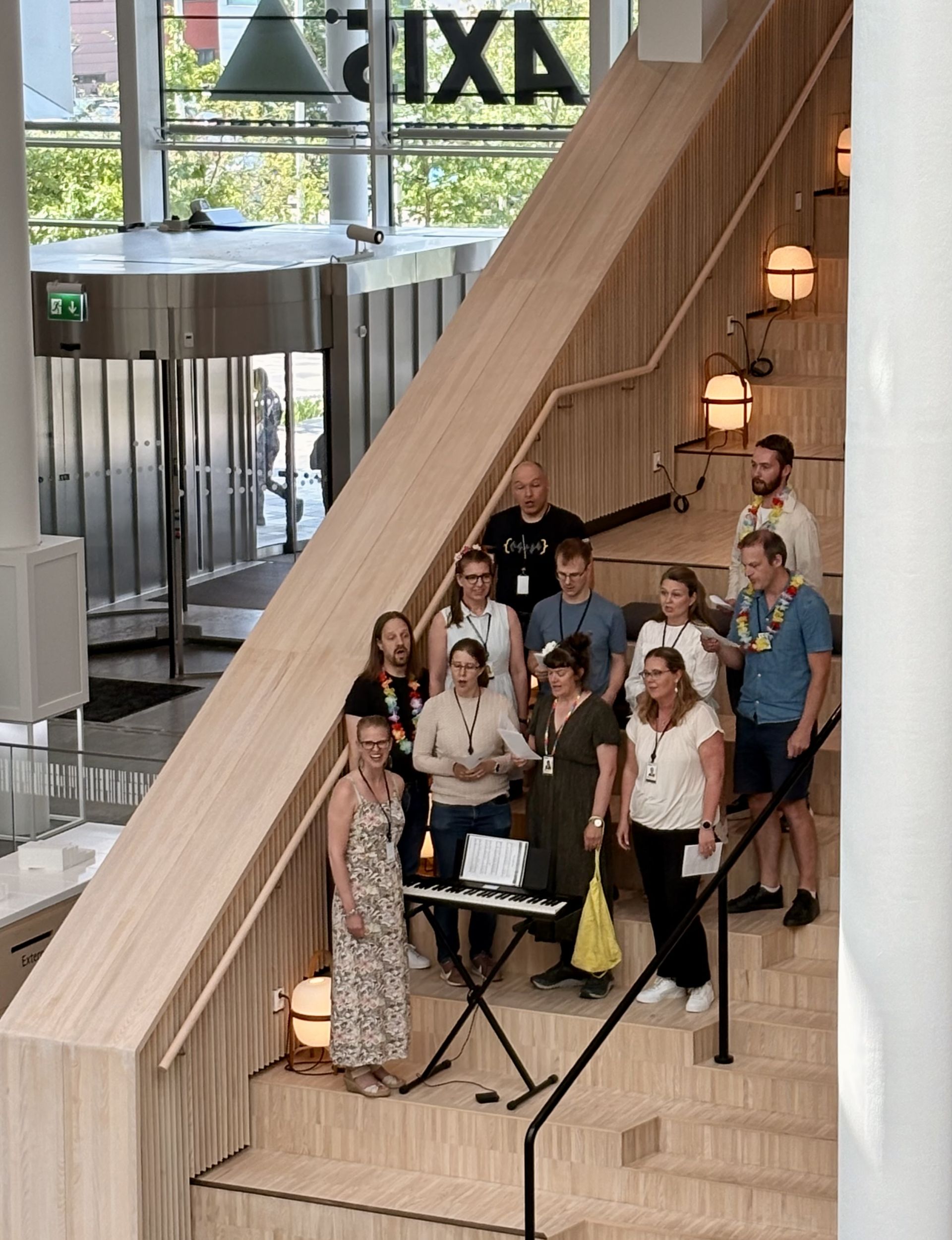 Teambuiling med körsång i Skåne, Lund, Malmö, Ystad 